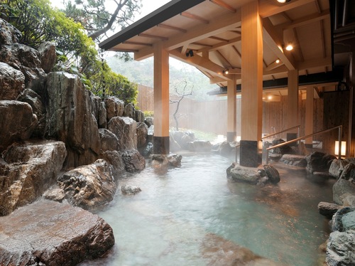 Open-air bath